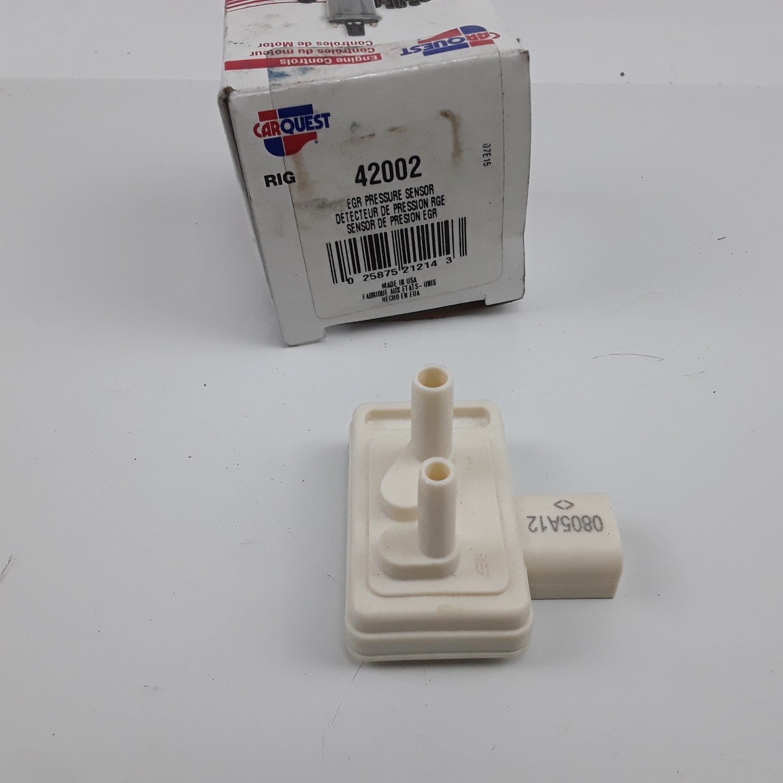Carquest 42002 Exhaust Gas Recirculation (EGR) Pressure Detection Sensor