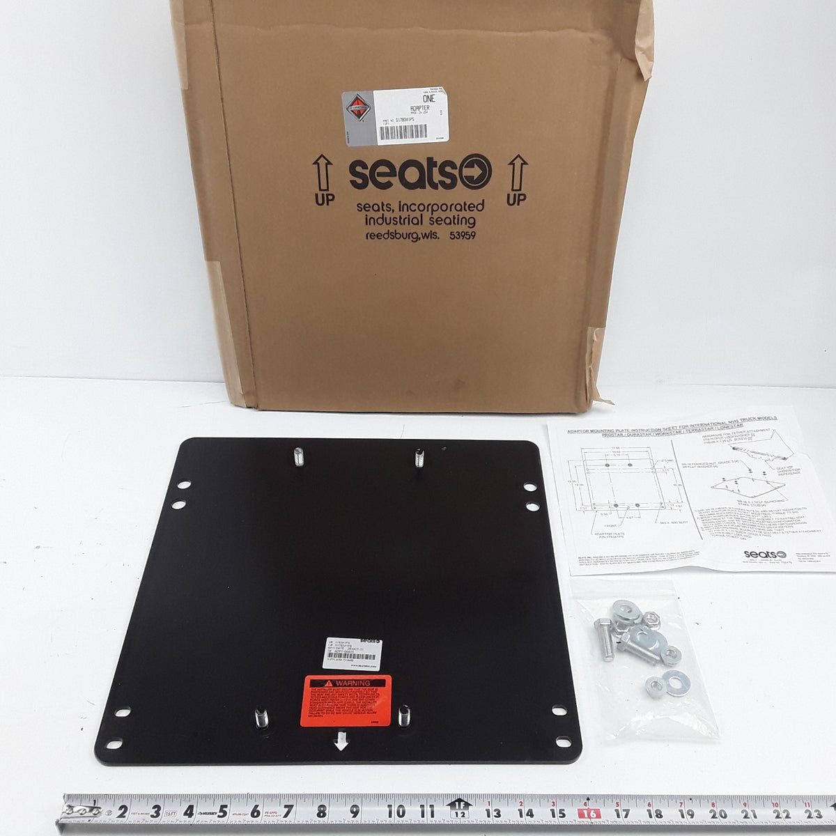Seat Frame Mounting Base Adapter Plate International Prostar Durastar Lonestar