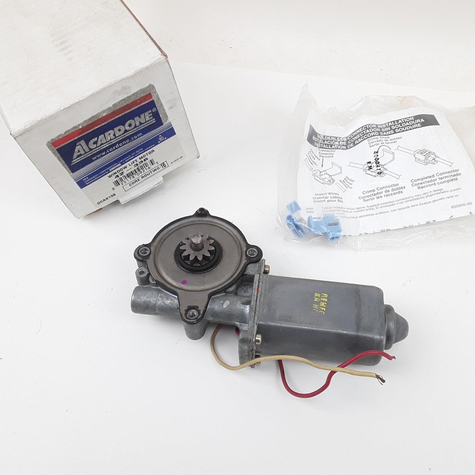Cardone 42-336 Front Right Window Motor Fits Ford Ranger F-100 Ranger 1993-1996