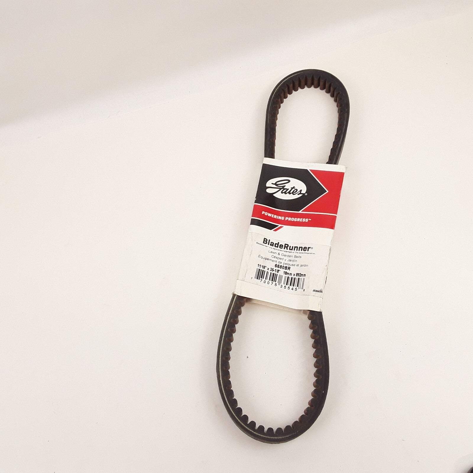 Gates 6680BR BladeRunner Lawn and Garden Accessory Drive Belt 11/16" x 35-1/8"