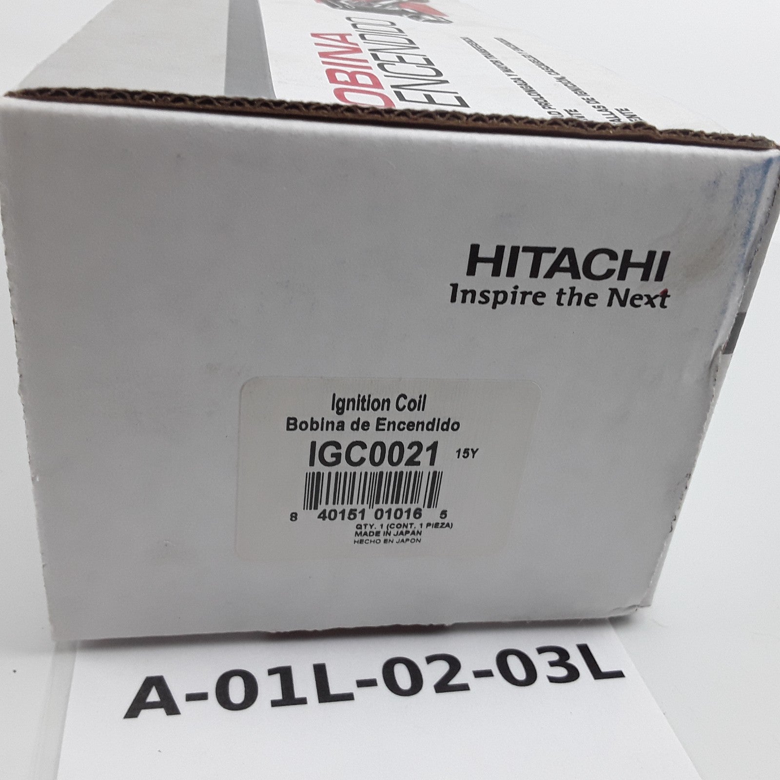 Hitachi IGC0021 Right Ignition Coil Black Fits Nissan Maxima INFINITI I30 (2000)