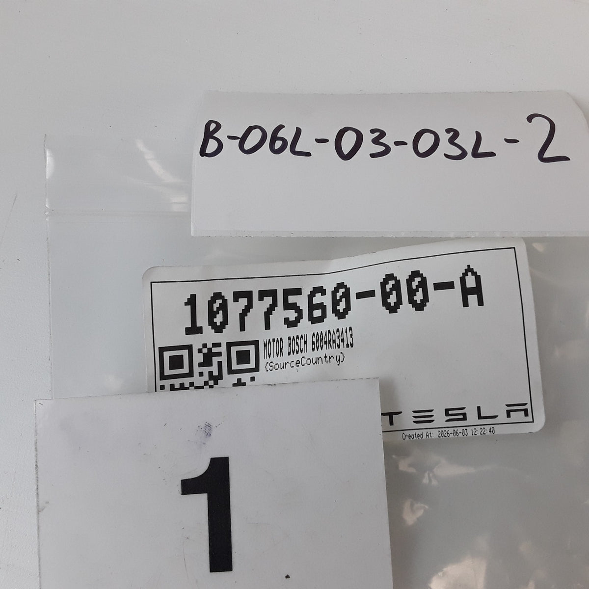 1077560-00-A Second Row Seat Pitch Motor For Tesla Model X 2015-2025 OEM New