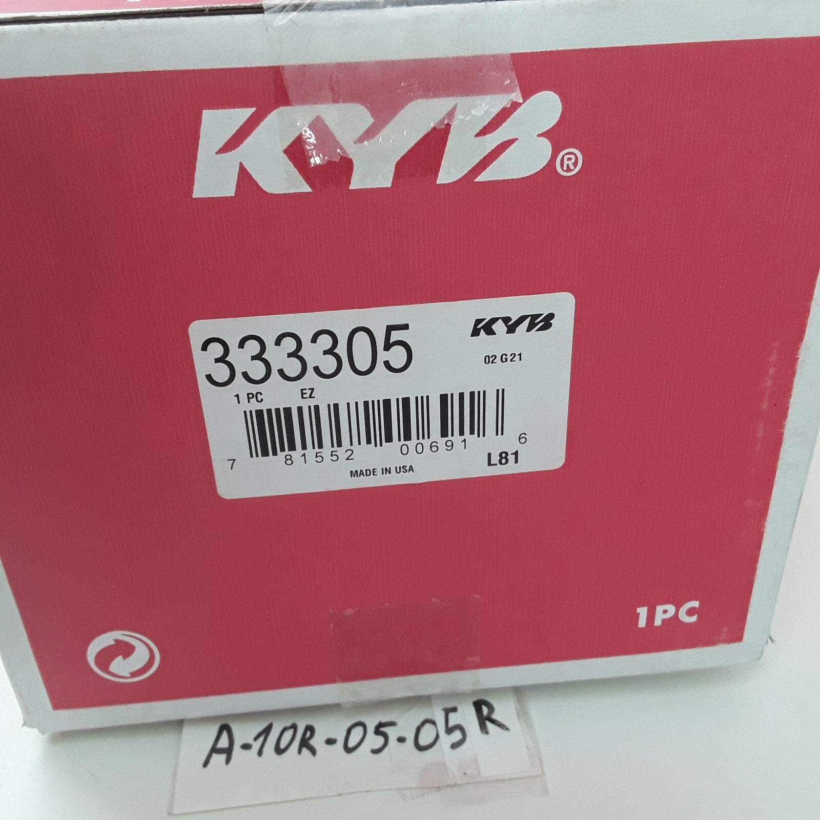 KYB 333305 Front Left Suspension Strut Assembly Fits Hyundai Accent 2000-2002