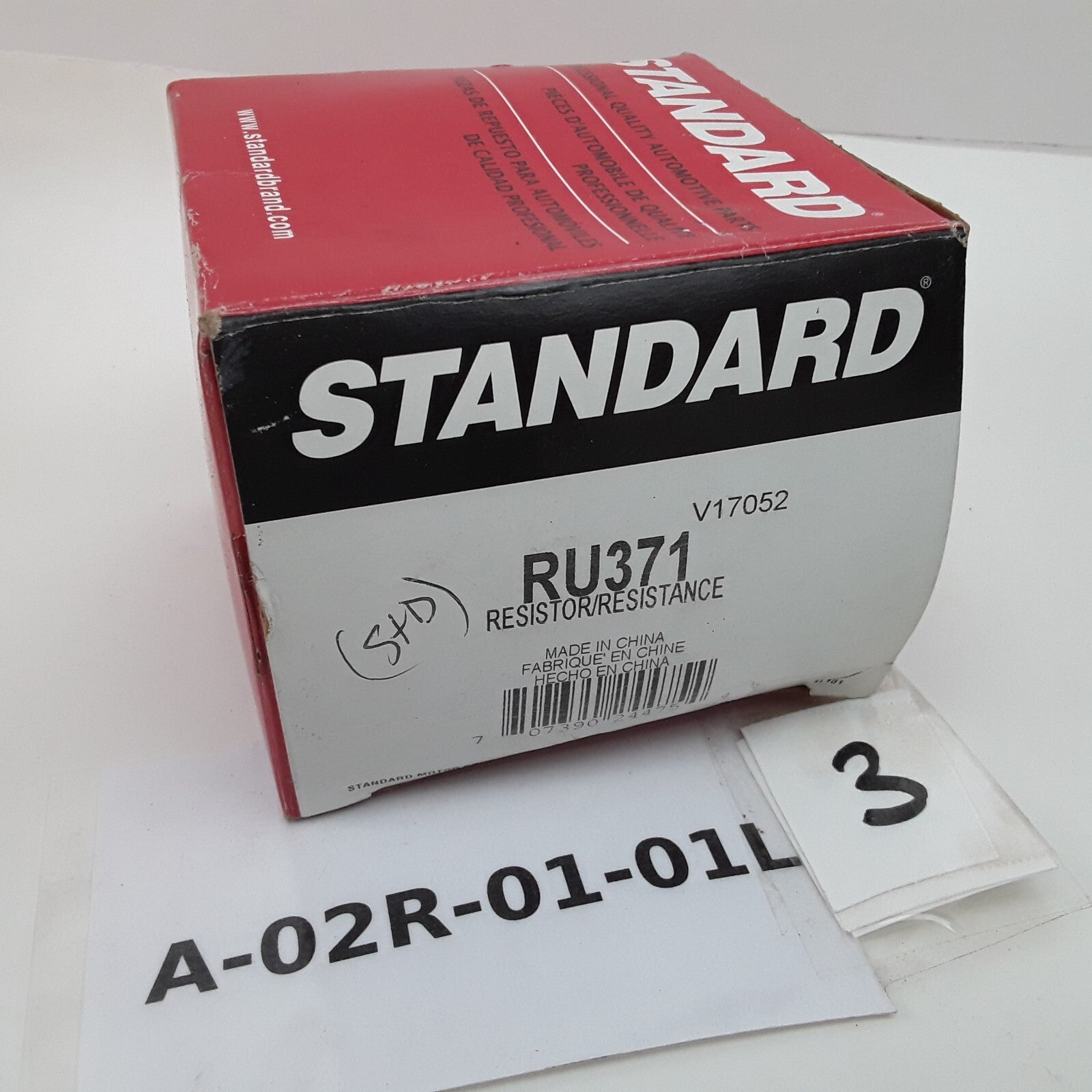 Standard RU-371 Front Blower Motor Resistor For Cadillac Chevrolet GMC 1999-2007
