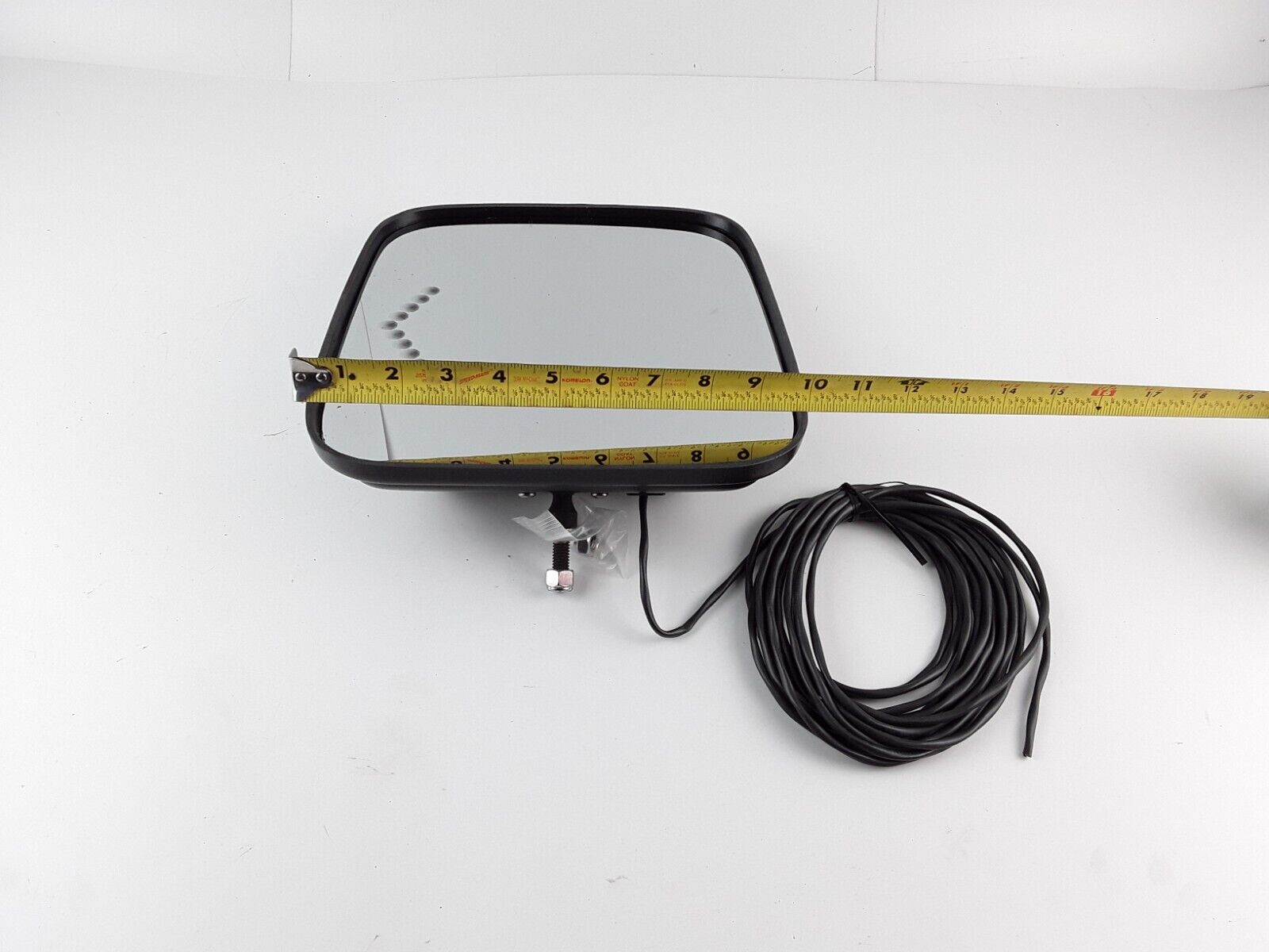 Door Mirror Side Flat Universal With Turn Signal 10"X10" For Truck , Bus - HotCarParts