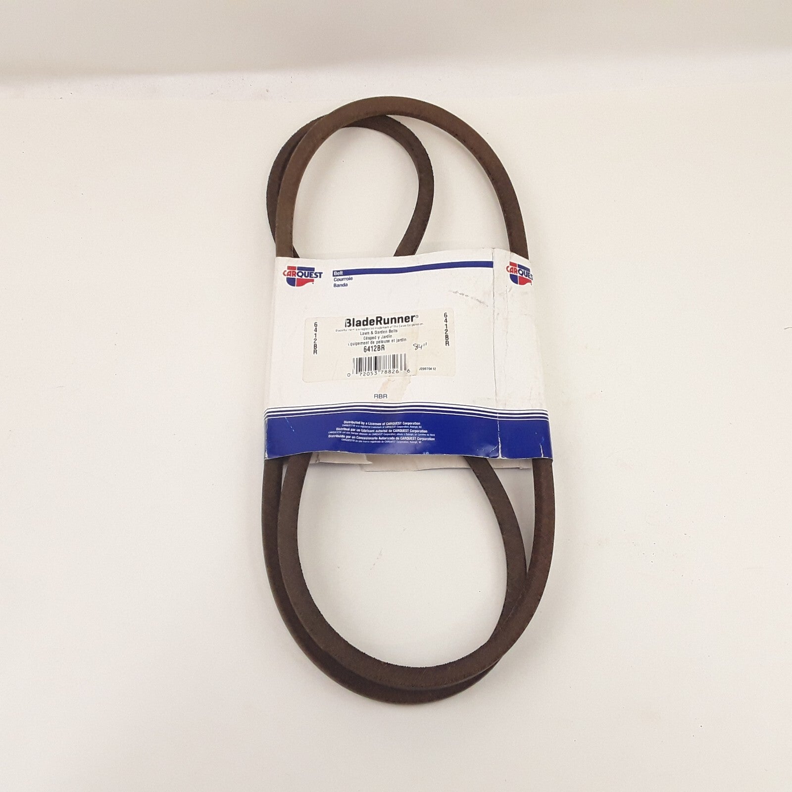 Carquest 6412BR Blade Runner Lawn and Garden Equipment Belt EPDM 84in