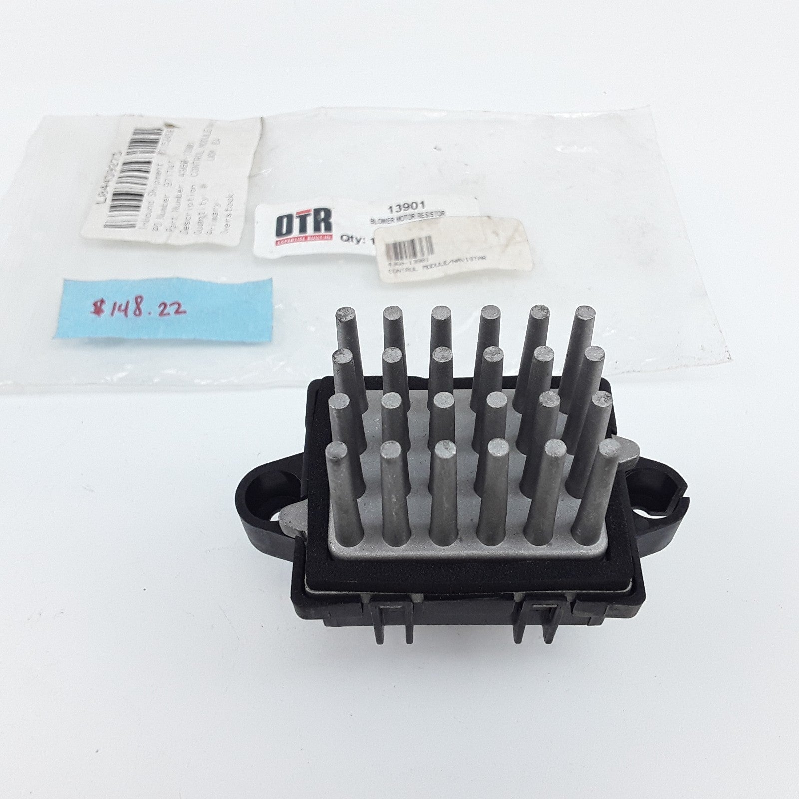 Blower Motor Resistor Fits International 7500 LoneStar ProStar 4400 (2012-2020)