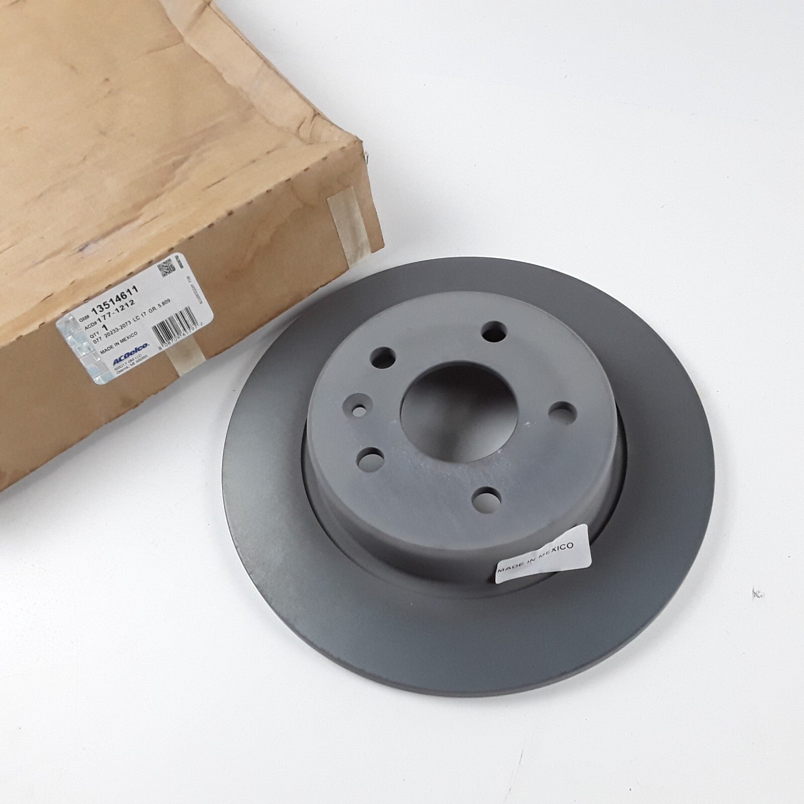 Rear Disc Brake Rotor Fits Chevrolet Cruze Bolt EUV Bolt EV Volt (2016-2023)