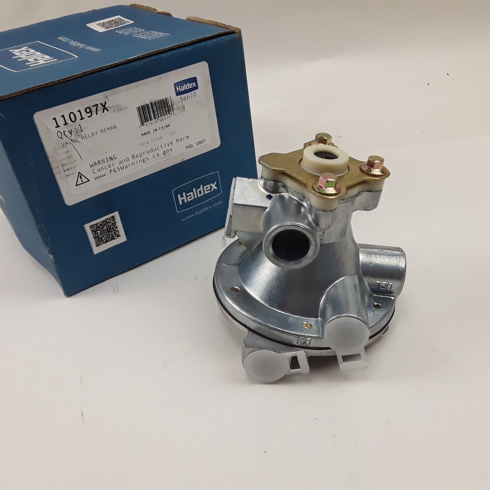 Haldex 110197X - LikeNu Sealco Air Brake Relay Valve For Heavy Duty Car Truck