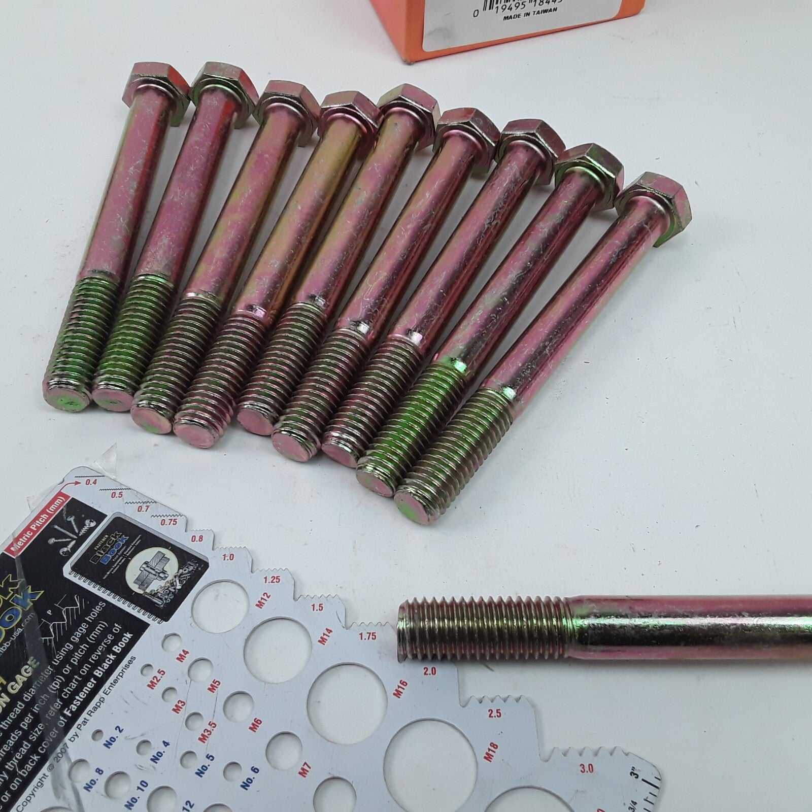 Multi-Purpose Bolt Cap Screw-Hex Head-Grade 8- 1/2-13 x 4-1/2 In Pack of 10