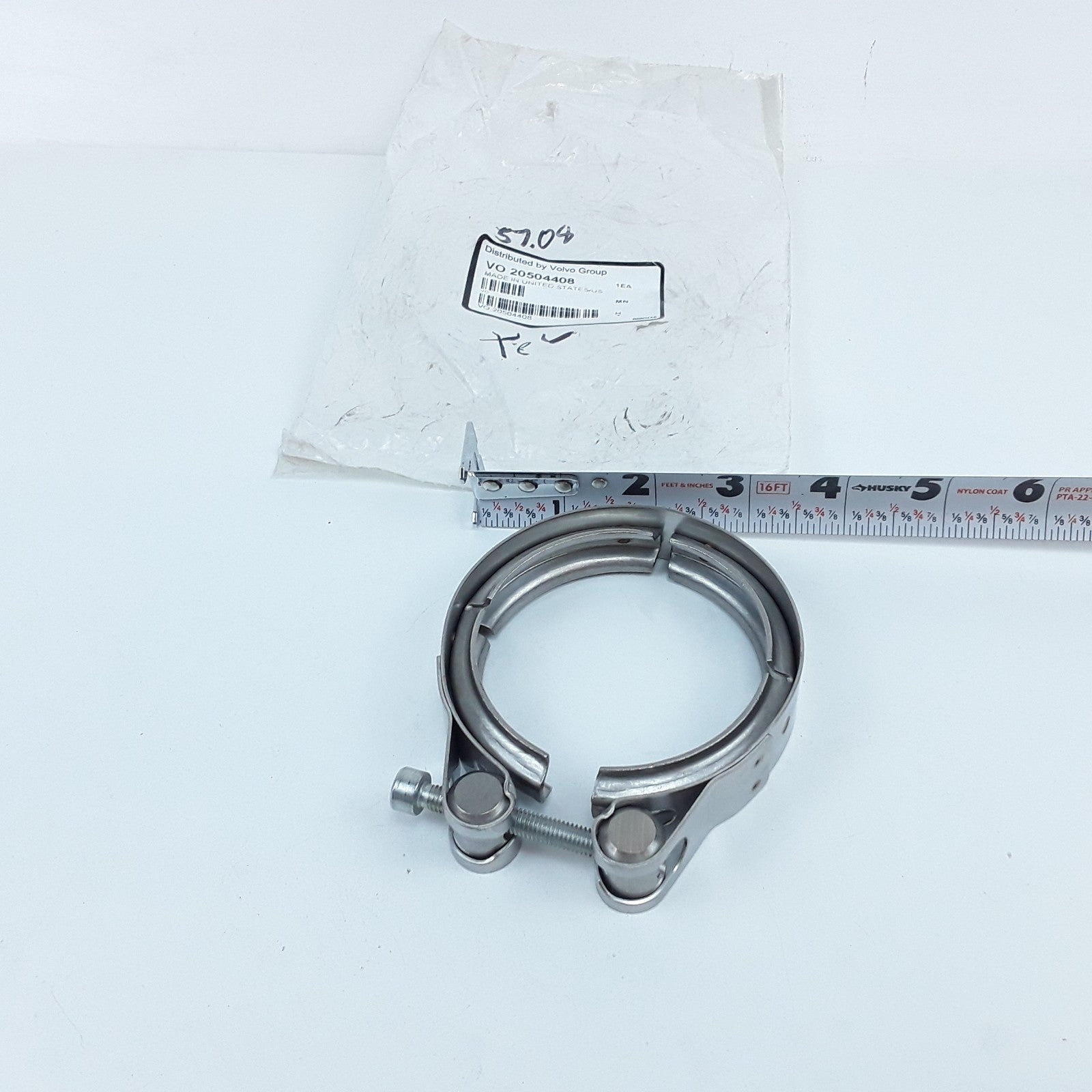 Exhaust Gas Recirculation (EGR) Systems V-Band EGR Clamp For Volvo D12 Engines