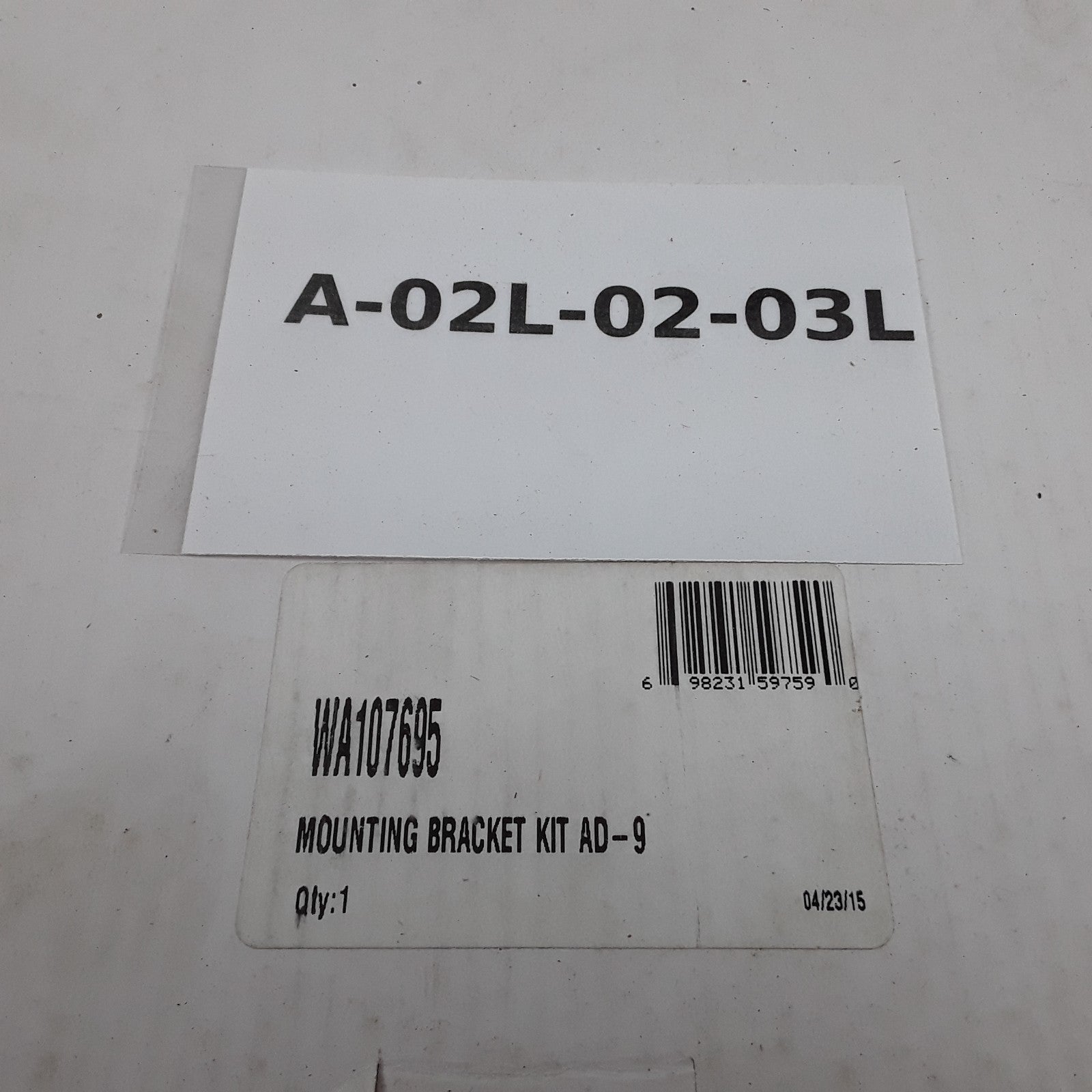 World American WA107695 Air Brake Dryer Mounting Bracket Kit For Bendix AD-9