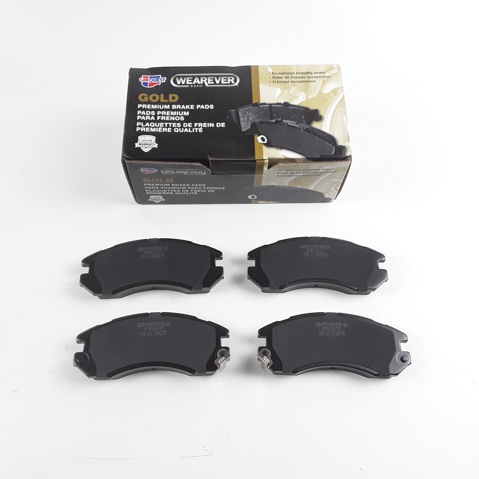Front Disc Brake Pads Pad Set For Subaru Legacy Impreza 1990-1996