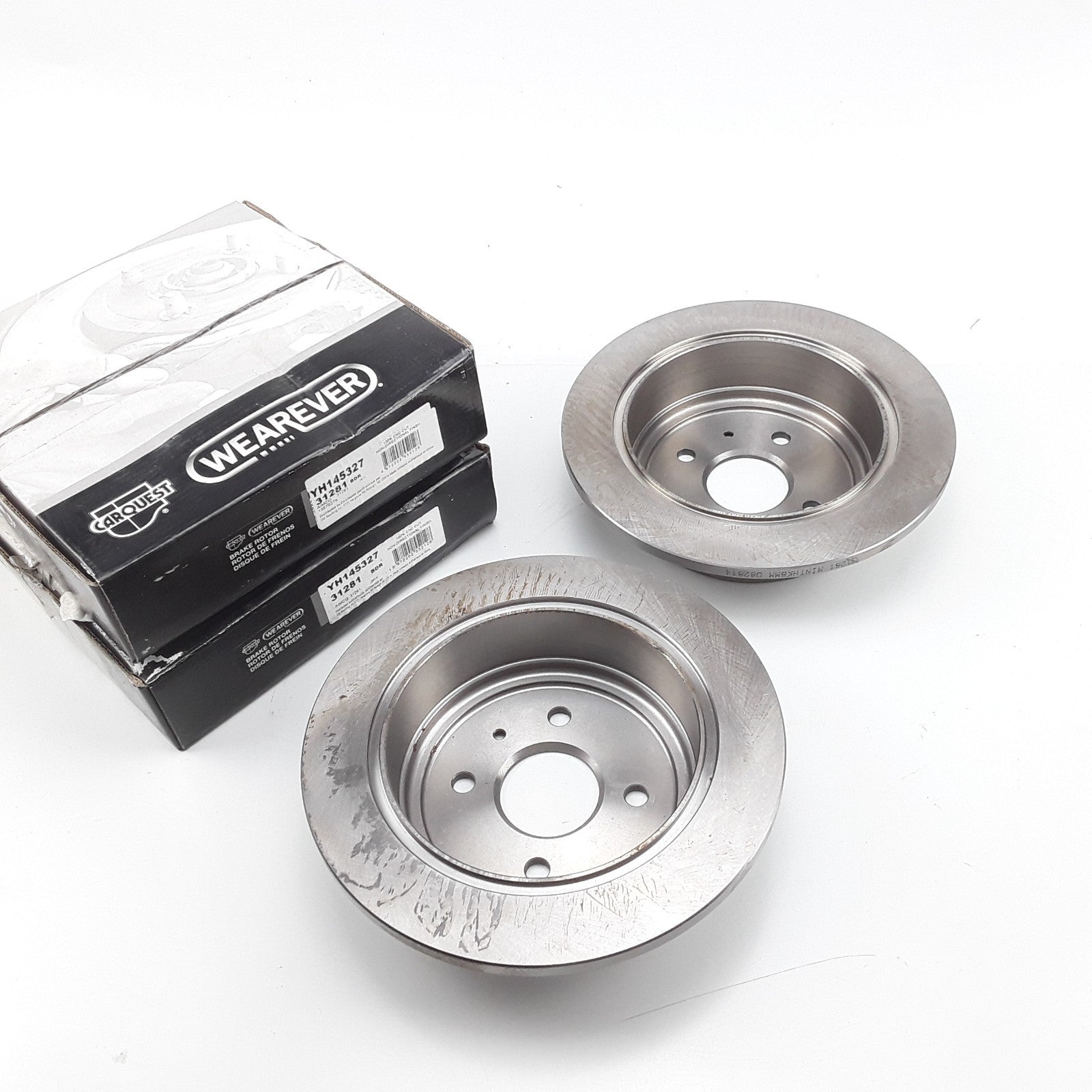 Rear Disc Brake Rotors Fits Daewoo Nubira 1999 2000 2001 2002