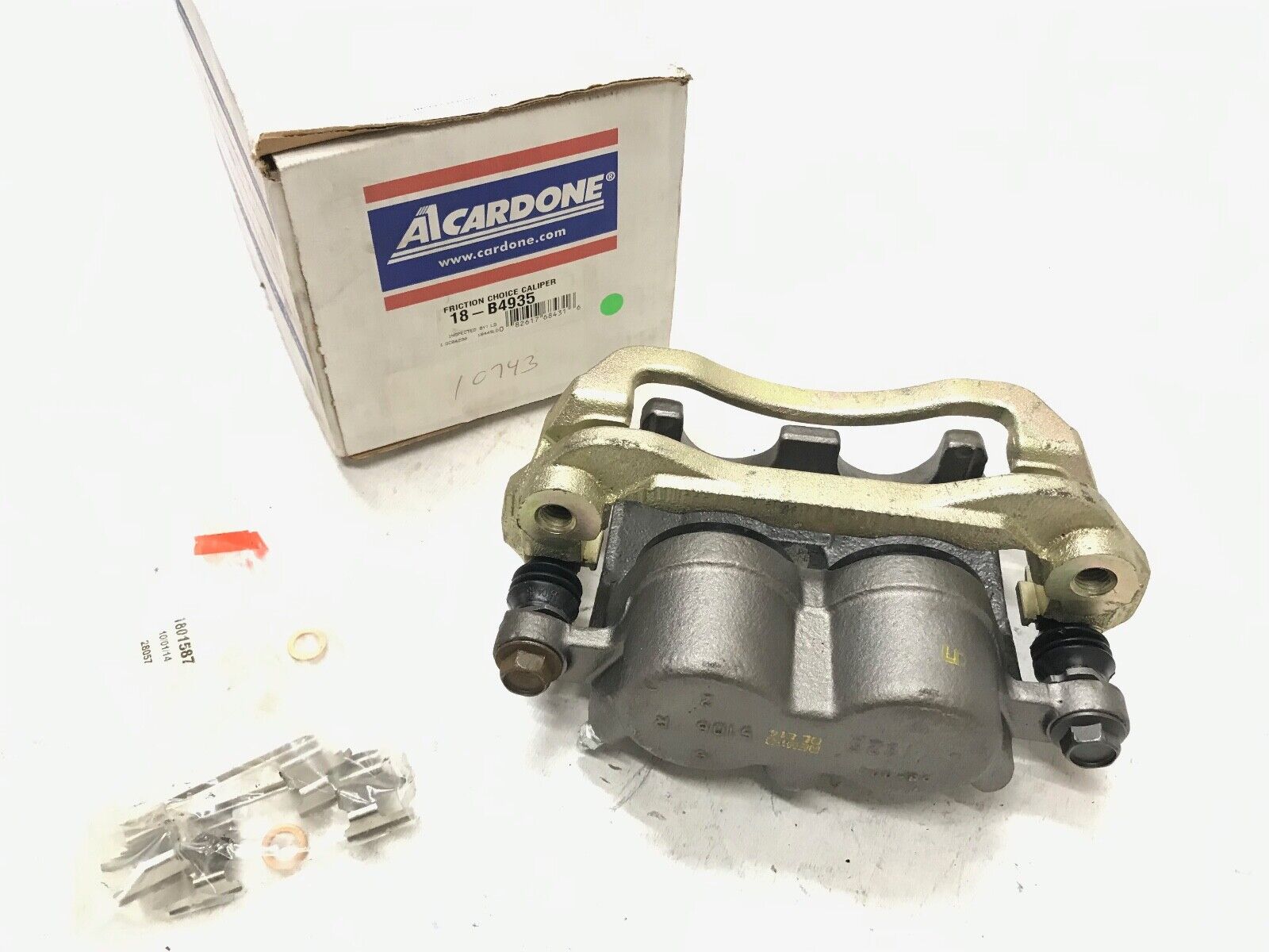 Disc Brake Caliper-Extended Cargo Van Rear Right Cardone 18-B4935 Reman - HotCarParts