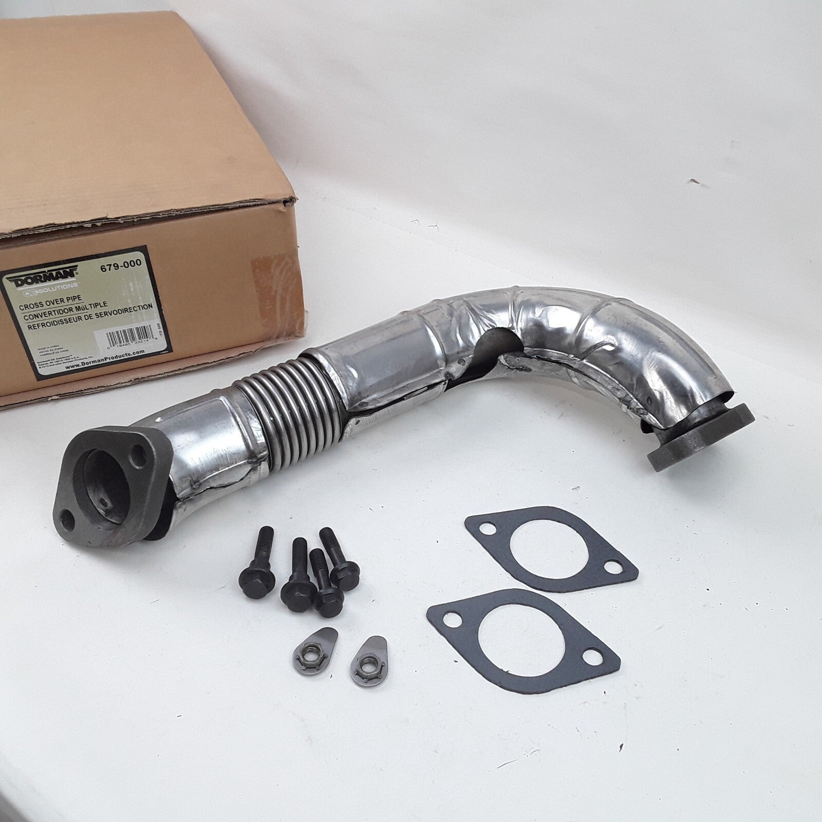 Exhaust Crossover Pipe Fits Dodge Caravan Plymouth Grand Voyager 1996-2000