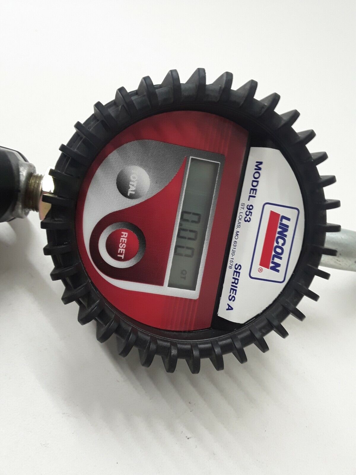 LincolnLubrication Model 953 Oval Gear Driven METER ELECTRONIC LUBE RIGID NOZZLE - HotCarParts