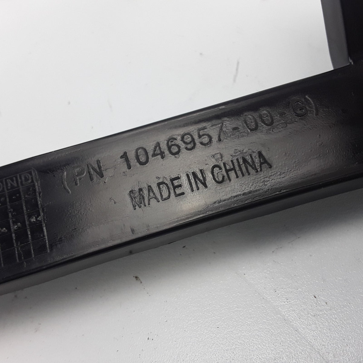 Model X 2015-2021 LH Front Headlamp Inner Bracket 1046957-00-G Genuine OEM