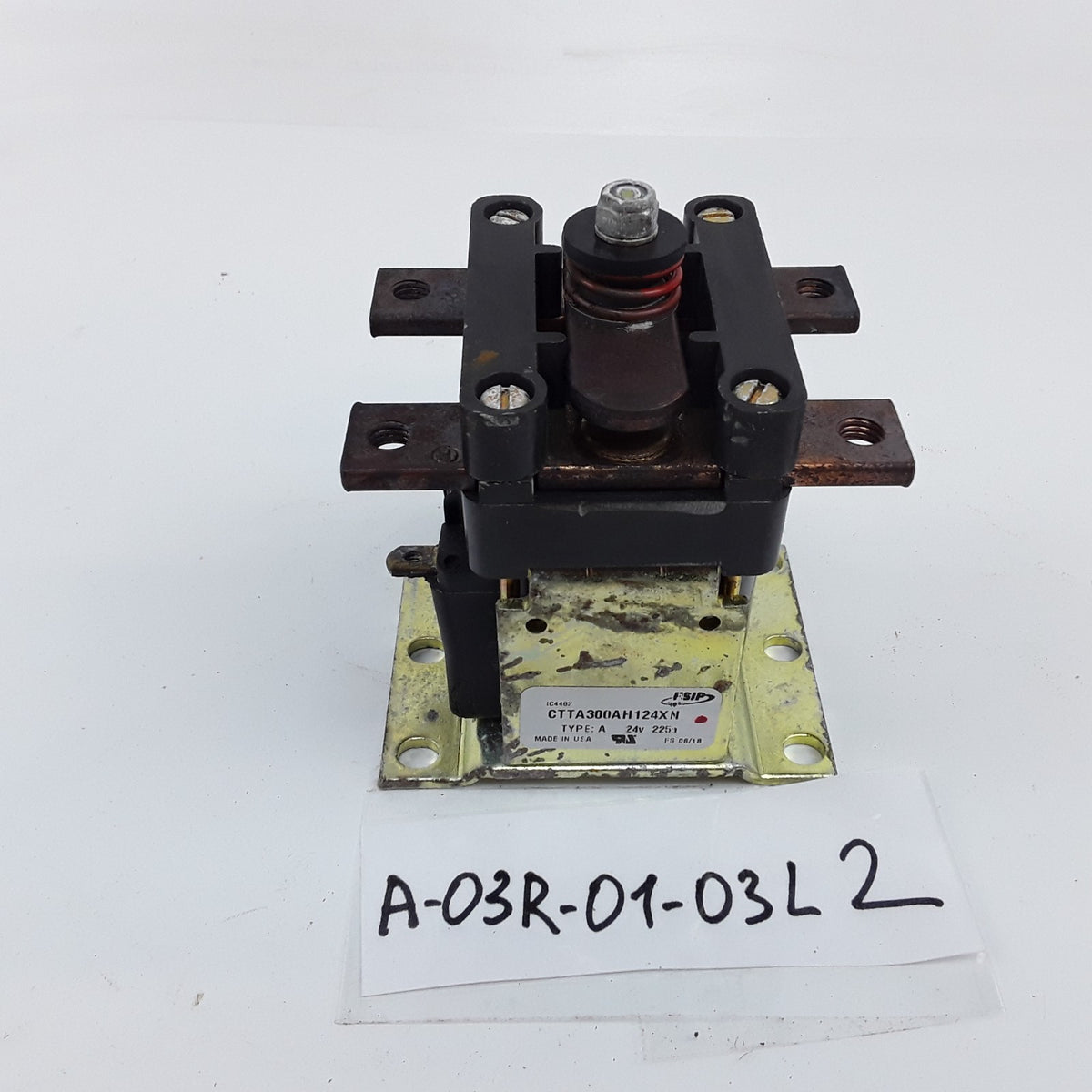 General Electric CTTA300AH124XN Contactor Solenoid Switch Assembly For Forklifts