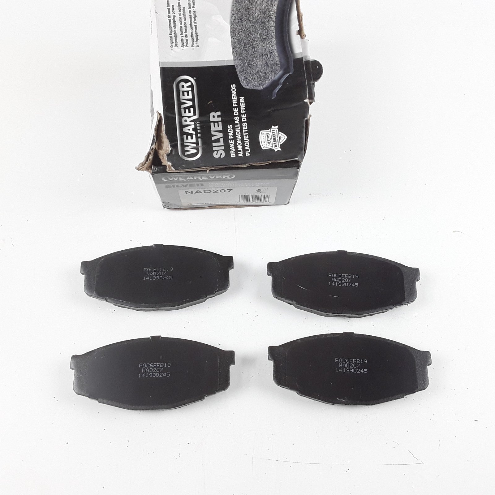Carquest NAD207 Disc Brake Pad Set Front Fits Toyota Pickup 1992 1993 1994 1995