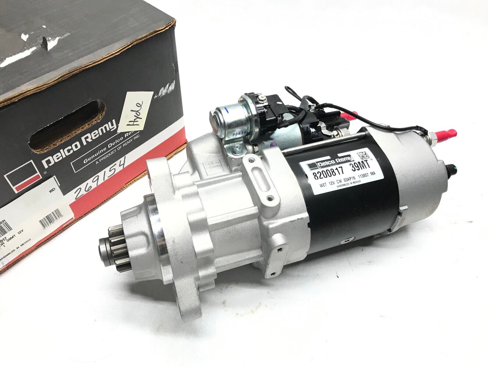 DELCO REMY New Starter MOTOR 39MT 12V 8200817 - HotCarParts