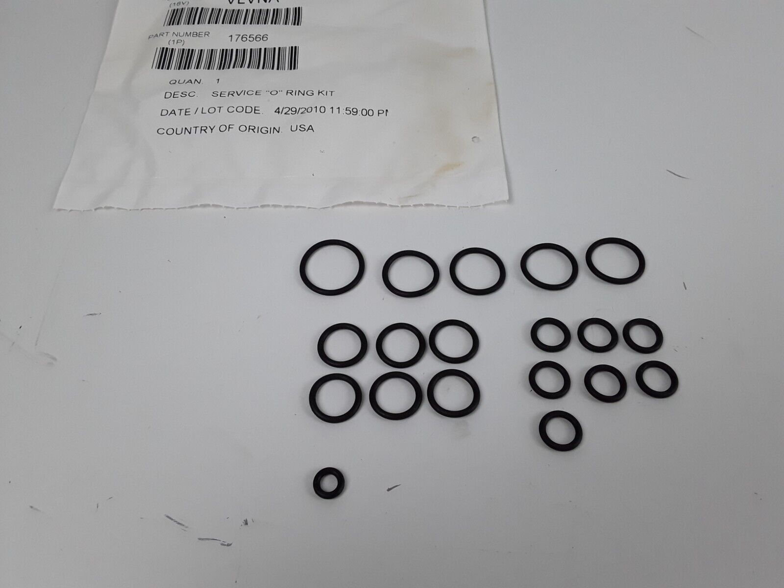 Volvo 176566 O-RING ASSORTMENT KIT 2799202 525674 ABP N83 312125 RDH RD5 9987 0 - HotCarParts