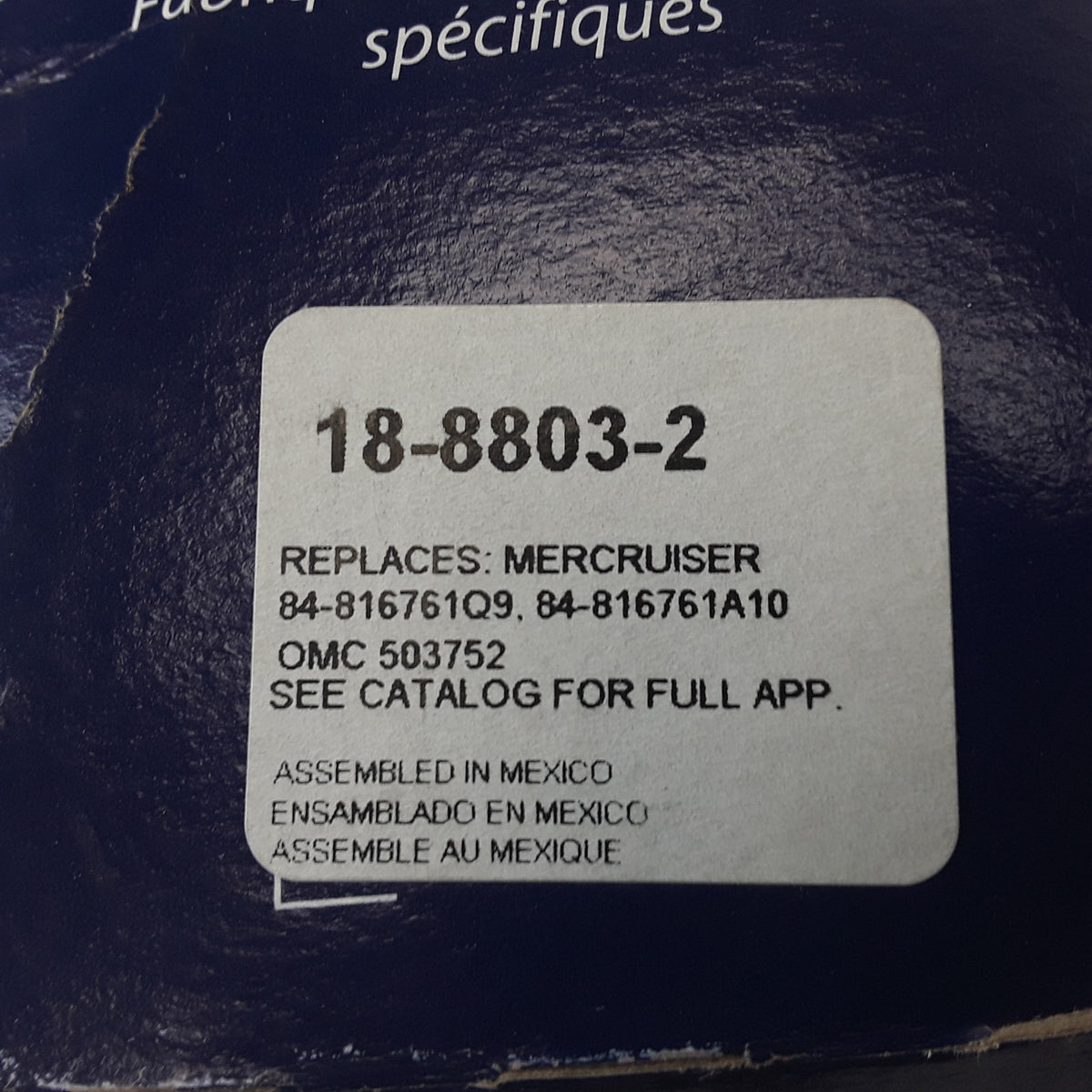 Sierra 18-8803-2 Spark Plug Wire Set Replaces 503752, 84-816761Q9, 84-816761A10