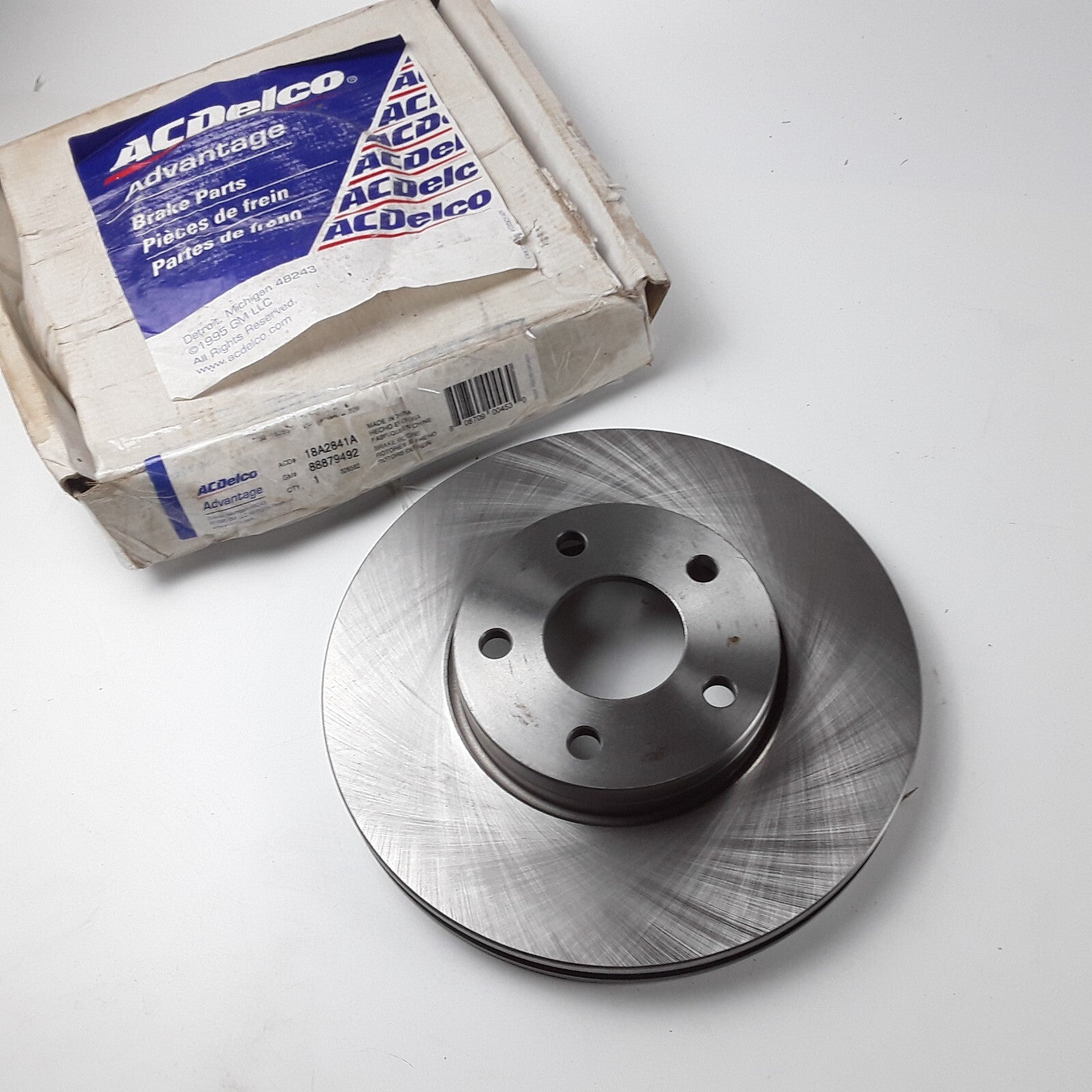 ACDelco 18A2841A Disc Brake Rotor Front Fits Ford C-Max 2013-2018 Focus 2012-18