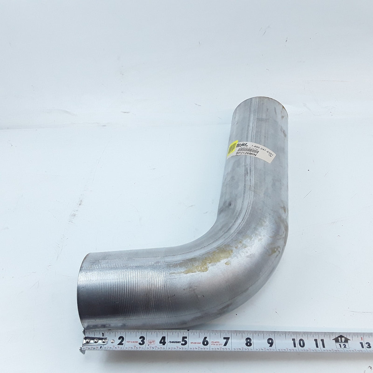 Exhaust Elbow Pipe 4 inch 16 in x 10 in 60 Degree Fits Commercial and Heavy-Duty
