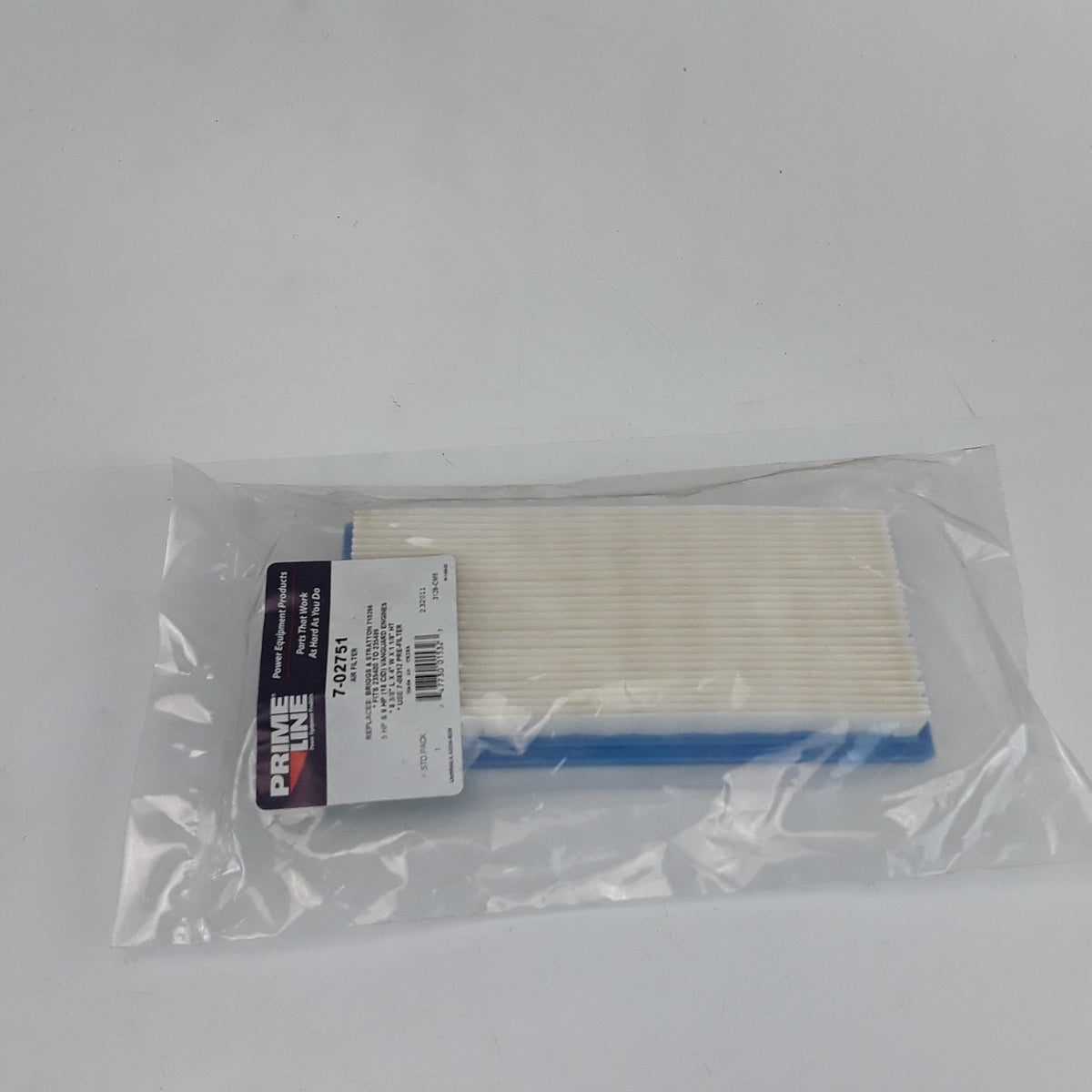 Prime Line 7-02751 Engine Air Filter Small Gas Engines Fits 235400 to 235499