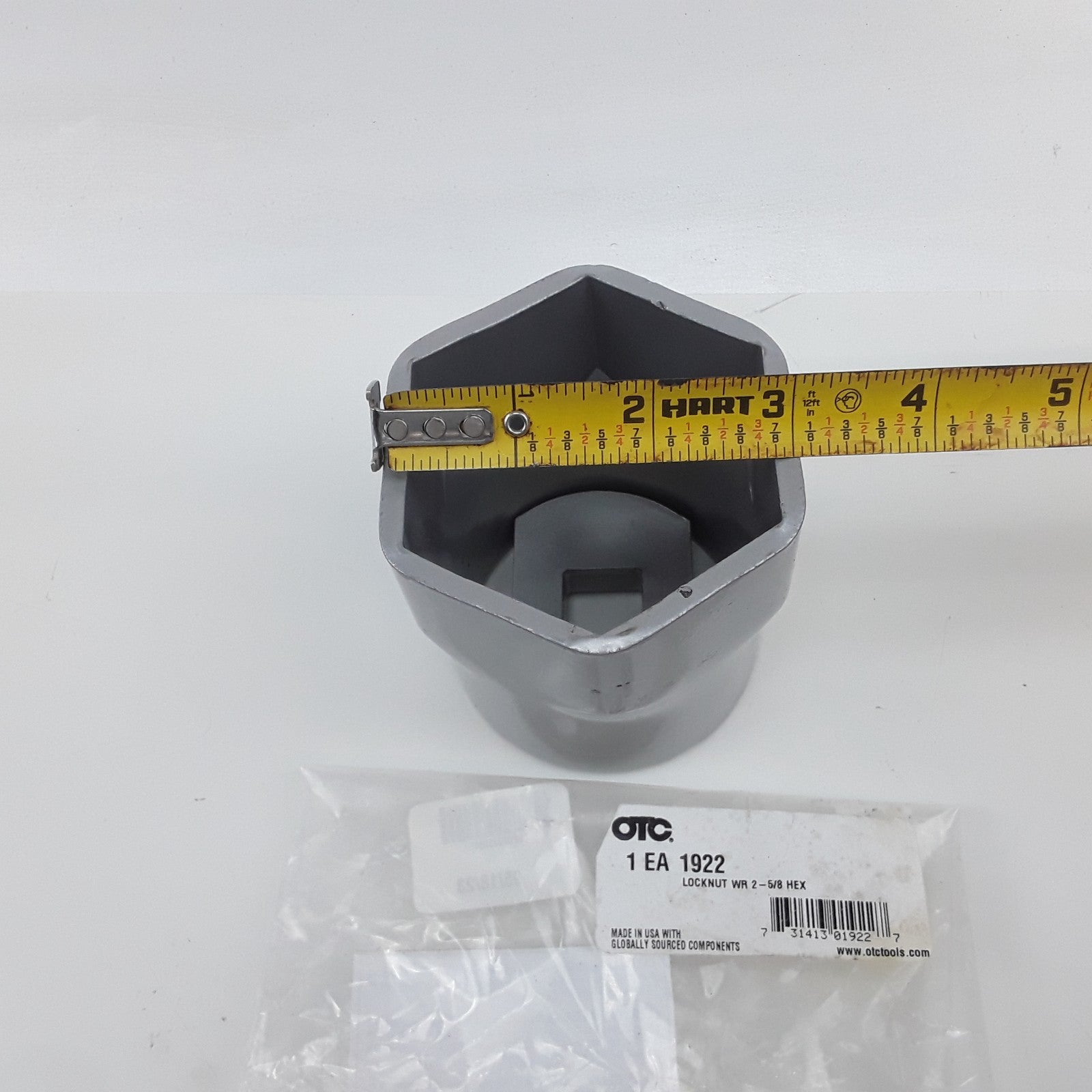 OTC 1922 Truck Wheel Bearing Locknut Sockets Assembly 2-5/8" 6-Point