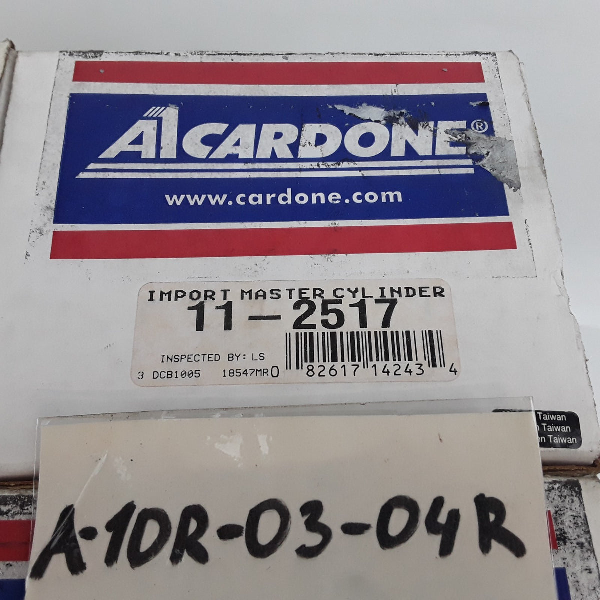 Cardone 11-2517 Brake Master Cylinder Remanufactured Fits Honda Civic 1990-1991