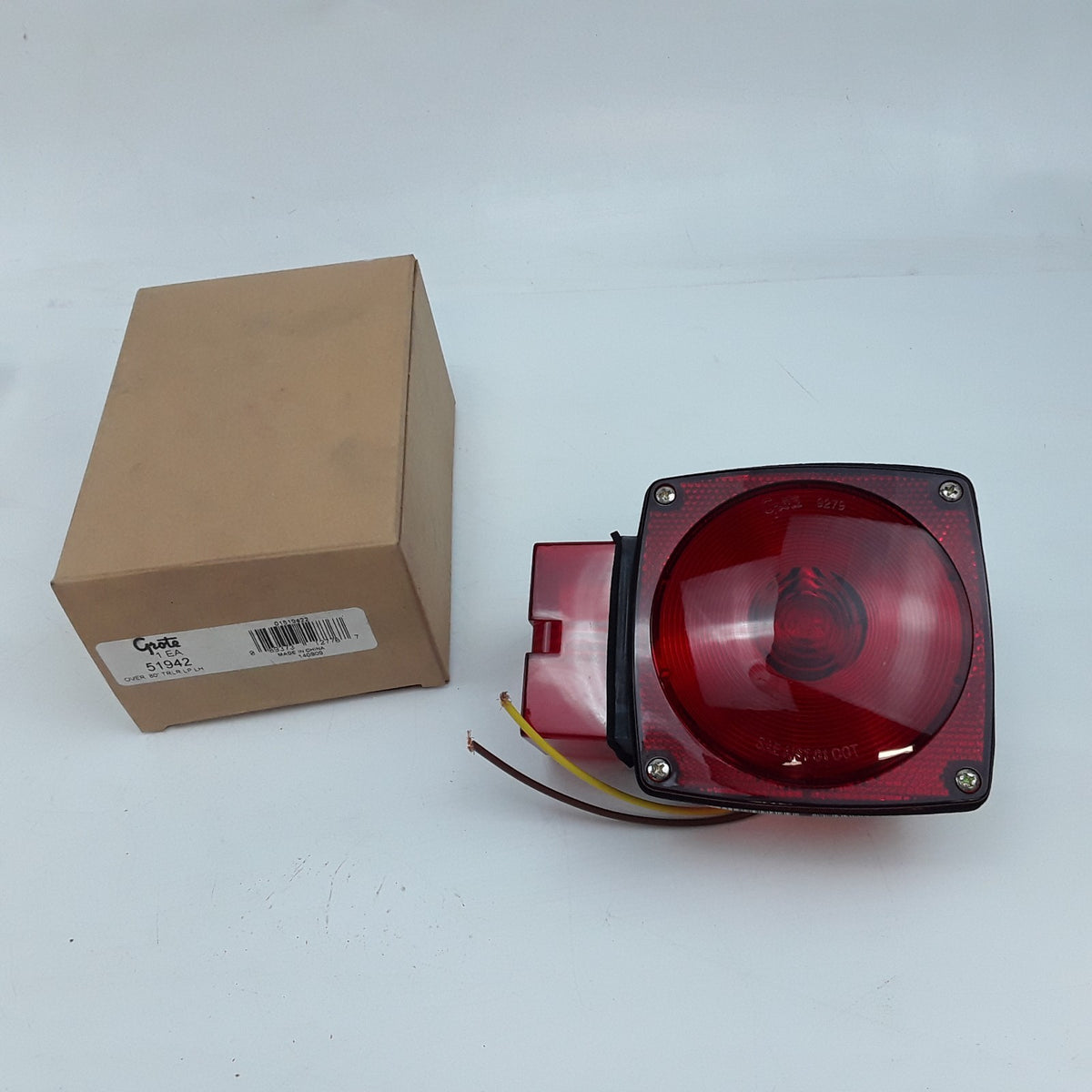 Left Stop Tail Lighting Kit For Trailers Over 80in S/T/T w/ License Window & C/M