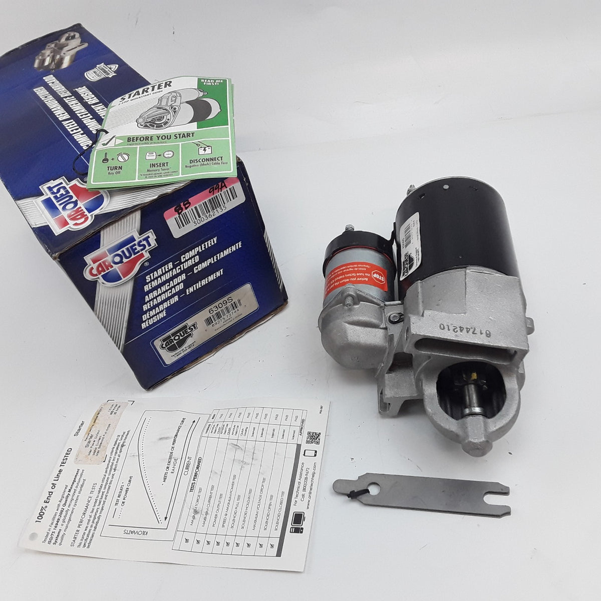 Starter Motor Fits Buick Chevrolet Oldsmobile Pontiac (1983 1984 1985 1986-1991)