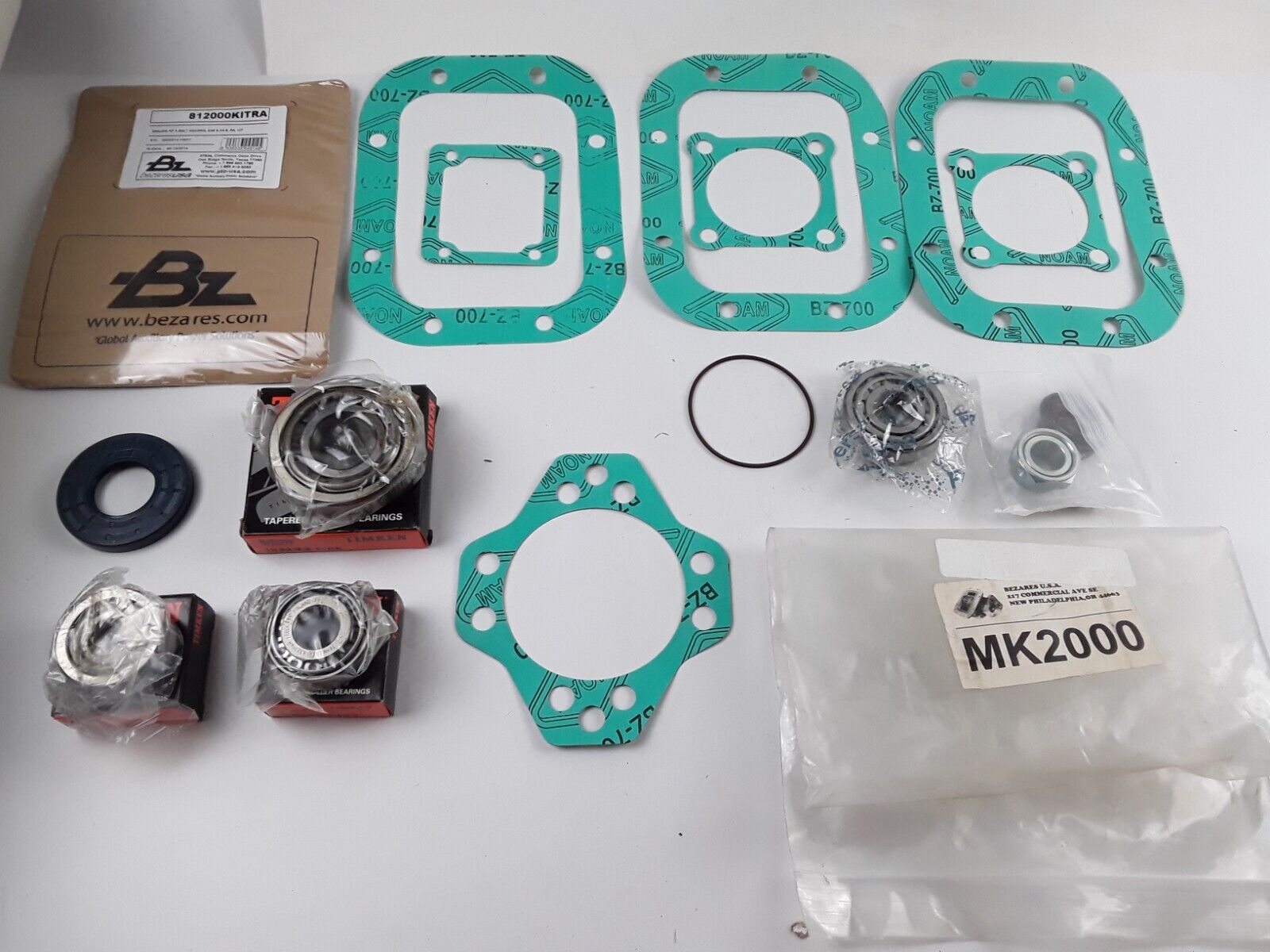 BEZARES USA MK2000 - RA-MASTER BEARING 32304 & 30307 AND SEAL KIT 812000KITRA - HotCarParts