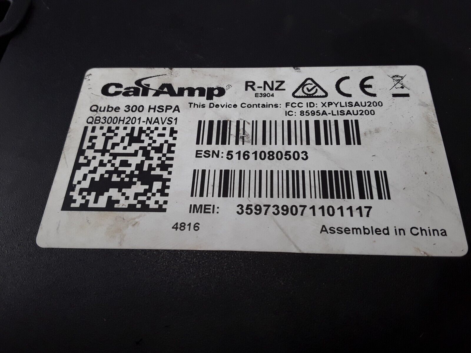 CAL AMP CalAmp R-NZ QB300H201-NAVS1 GPS UNIT IN BOX - GPS TRACKER Qube 300 HSPA - HotCarParts