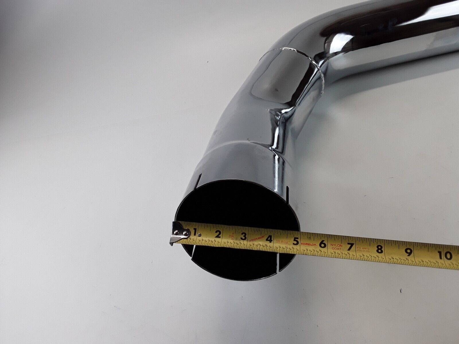 For Kenworth Pipe Exhaust Chrome Right 5" Elbow for 40" Steps RH M66-1270RCP - HotCarParts