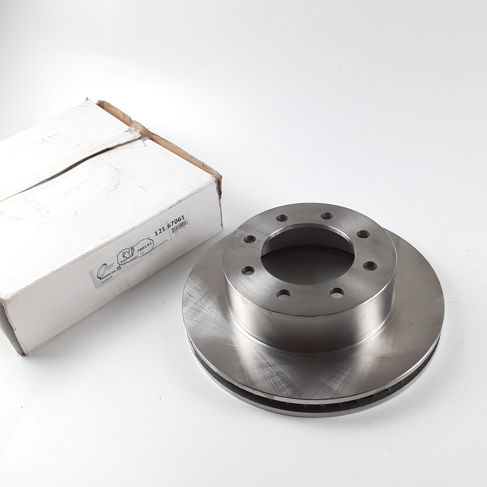 Front Disc Brake Rotor Fits Dodge Ram 4000 3500 2500 1500 (2003-2008)