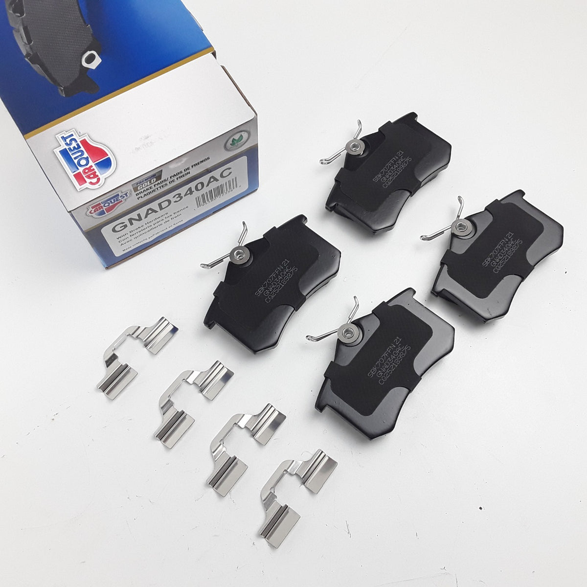 Ceramic Disc Brake Pad Set Fits Peugeot Audi Renault Seat Volkswagen (1989-2017)