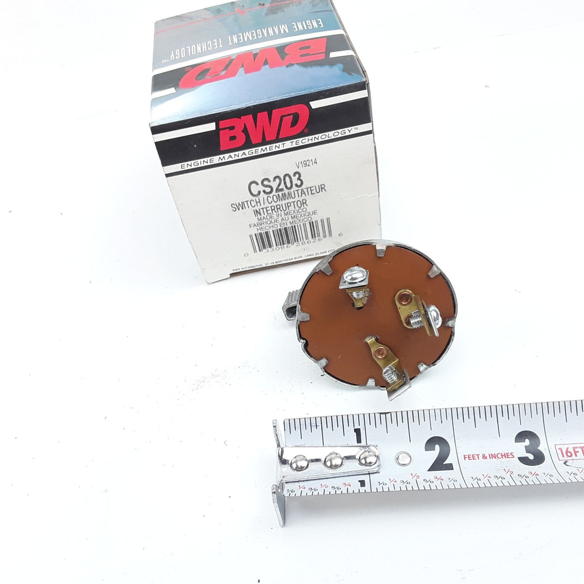 BWD CS203 Ignition Starter Switch Replaces KSI24 SW8062 95033BX CS203 19140176