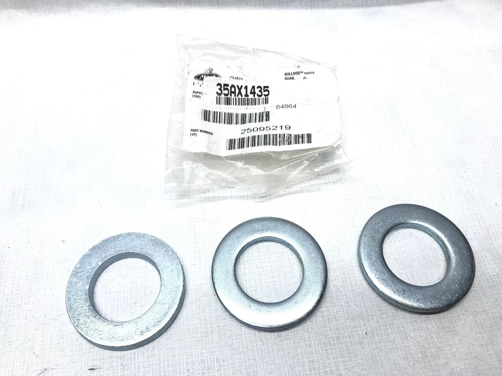 LOT OF 3 MACK U Bolt Washer 25095219 35AX1435 - HotCarParts