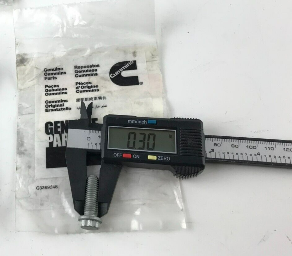 GENUINE OEM Cummins Twelve Point Cap Screw 3681908 FAST SHIPPING - HotCarParts