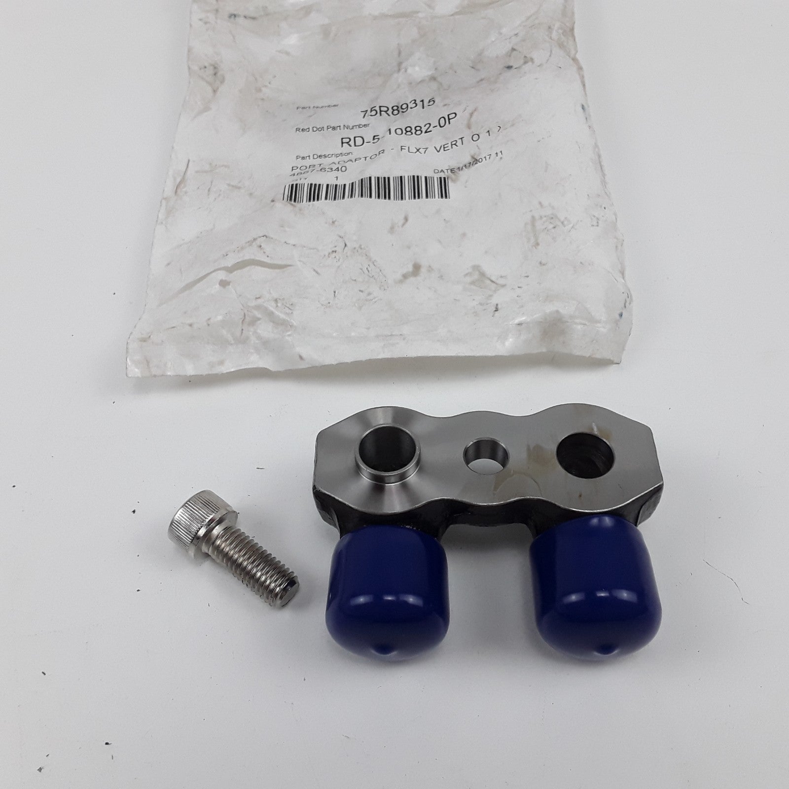 Red Dot 75R89315 Tube-O Discharge & Suction A/C Compressor Fitting Manifold FLX7