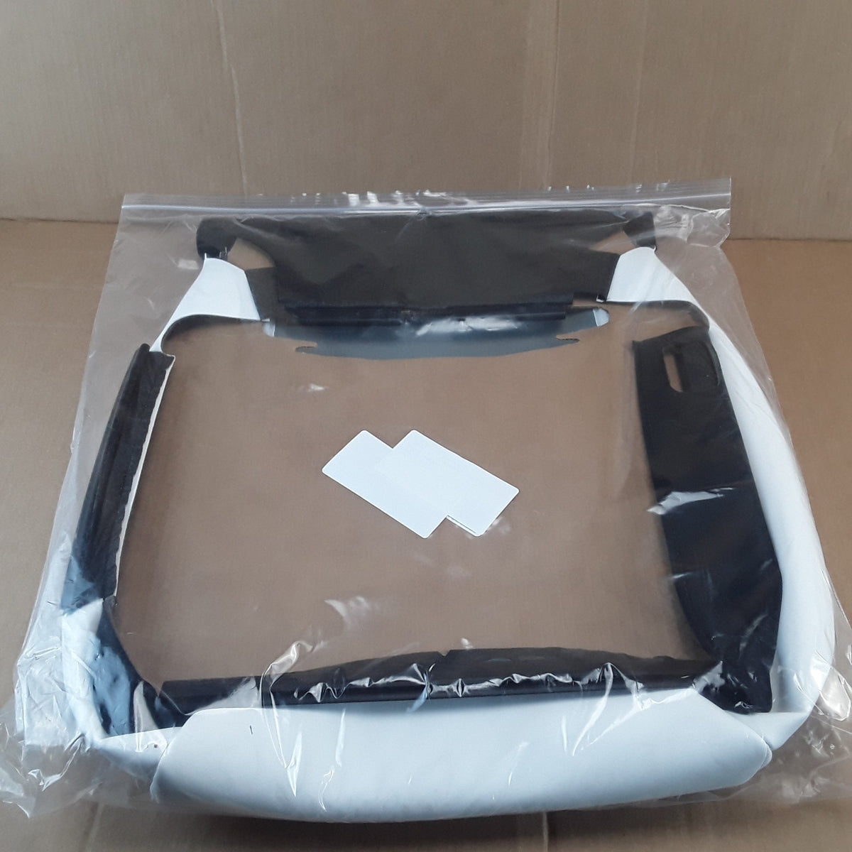 1495543-01-H Left White 1st Row Seat Cushion Soft Cover For Tesla Model S X OEM