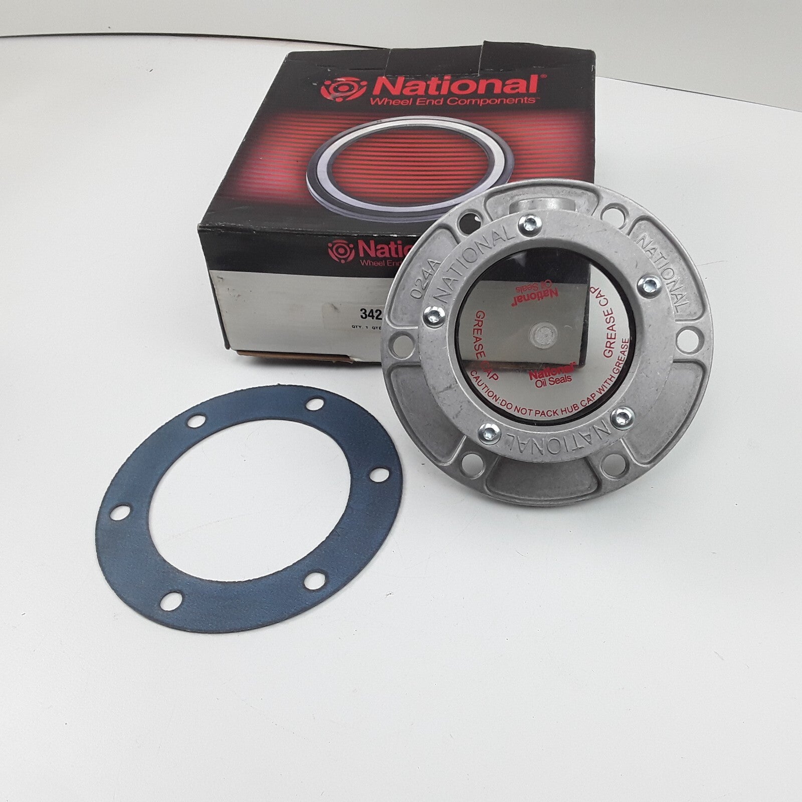 National Oil Seals 342-024 Trucks Hub Cap & Gasket Heavy Duty High Performance