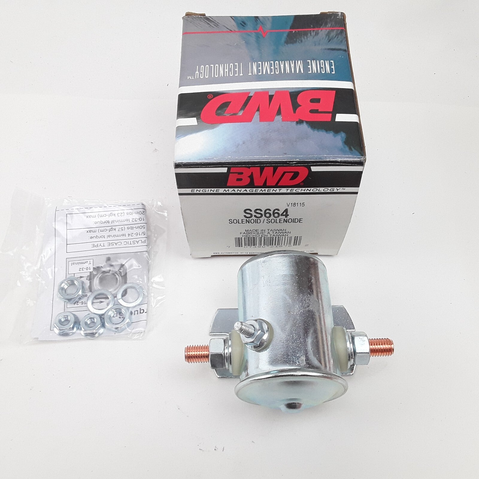 Starter Solenoid Fits Ford E-150 2004-2007 F-150 1985-1998 F-250 1985-1992