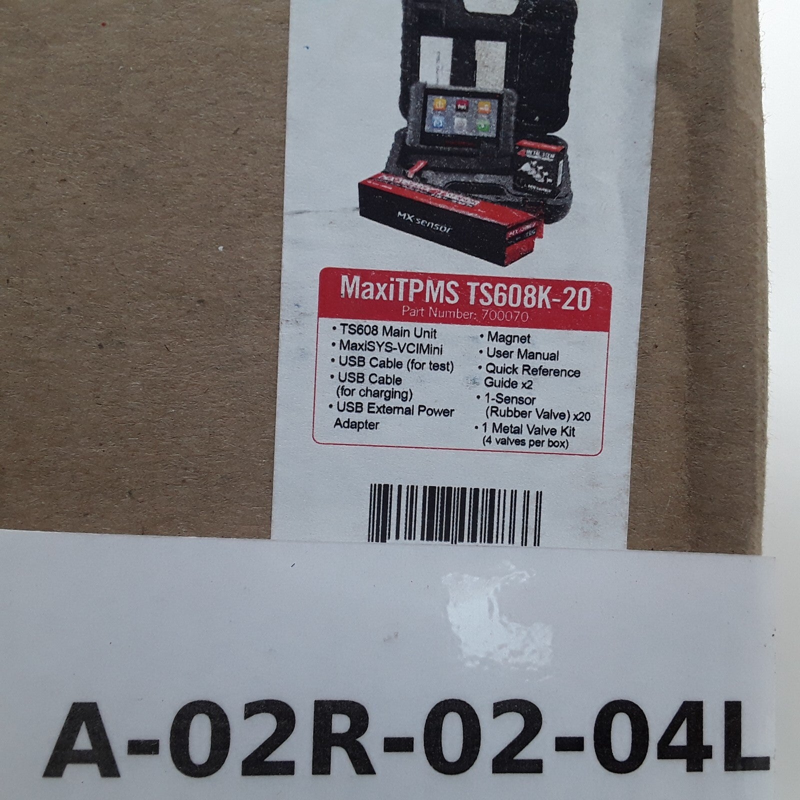 Autel Maxitmps TS608K-20 Diagnostics Sensor Comprehensive TRMS Tool Kit 700070