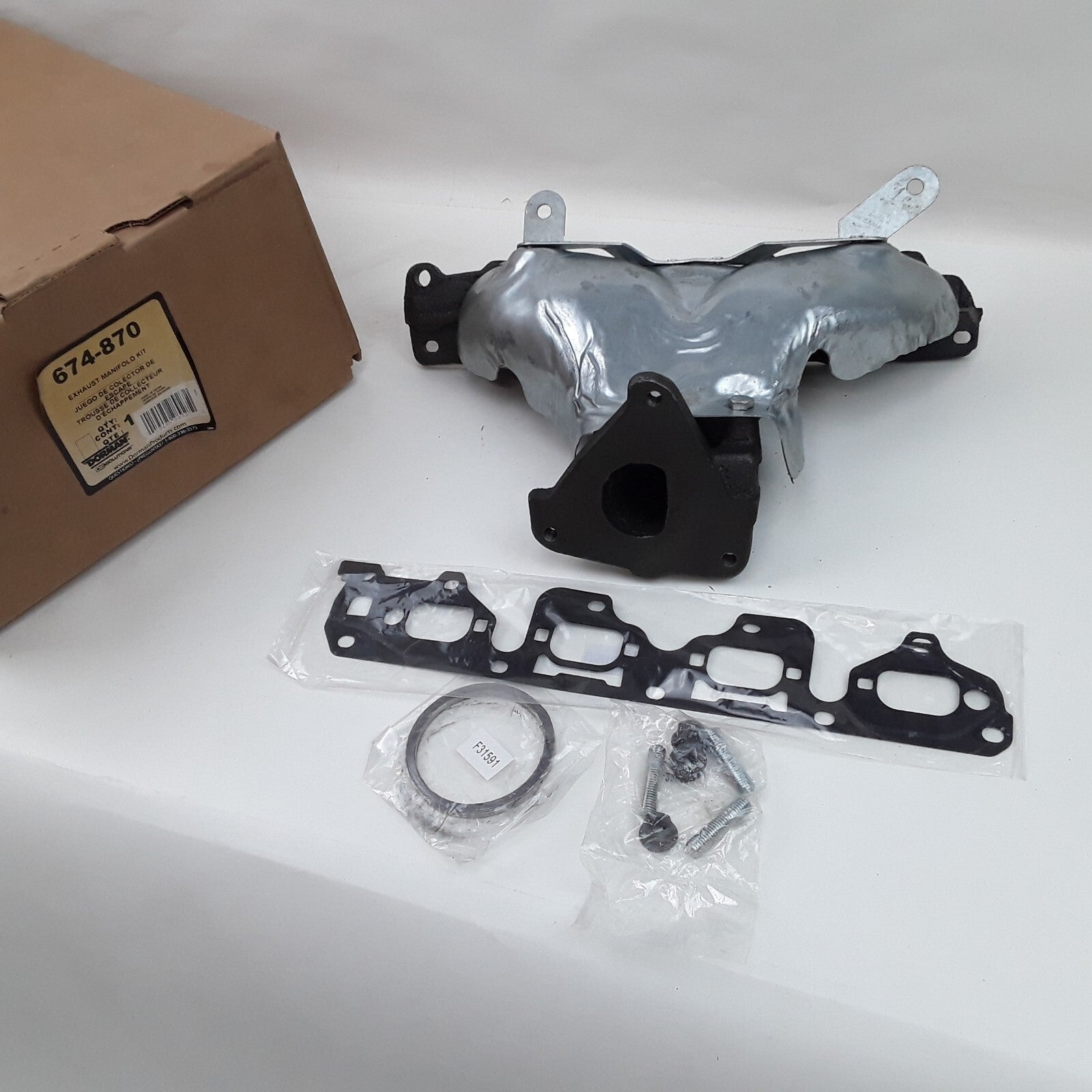 Dorman 674-870 Exhaust Manifold Fits Oldsmobile Pontiac Chevrolet Saturn 2000-07