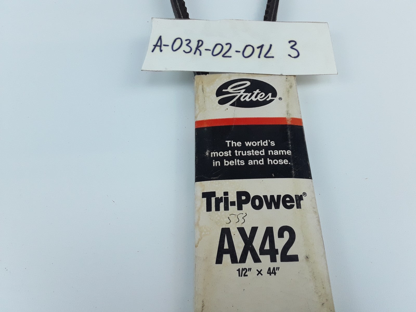 Gates AX42 Tri-Power Accessory Drive Belt Assembly 1/2" x 44" Fits Ford
