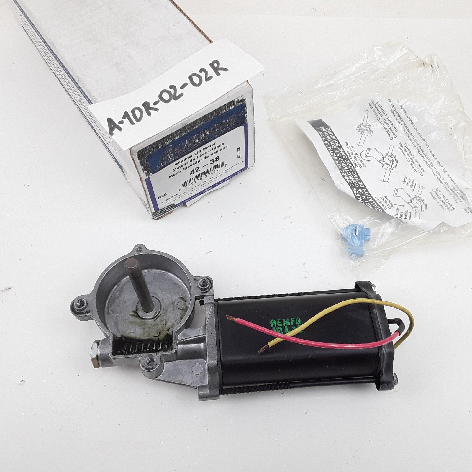 Cardone 42-38 Power Window Motor Convertible Reman For Ford Mustang 1984-1993